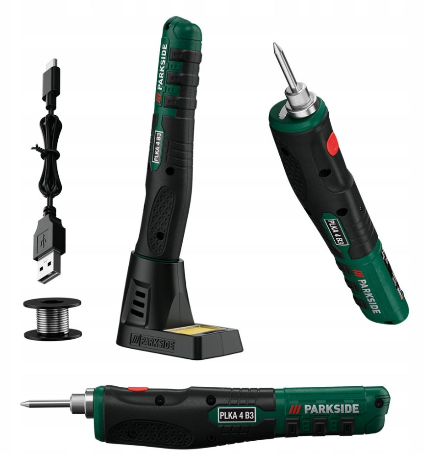 Soldering Iron Cordless 4V 470°C Workstation Tin USB-C Precision