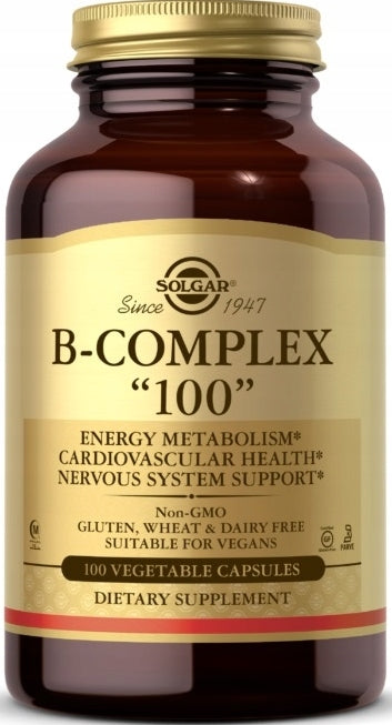Solgar B-Complex 100 100 VCaps B Complex 100