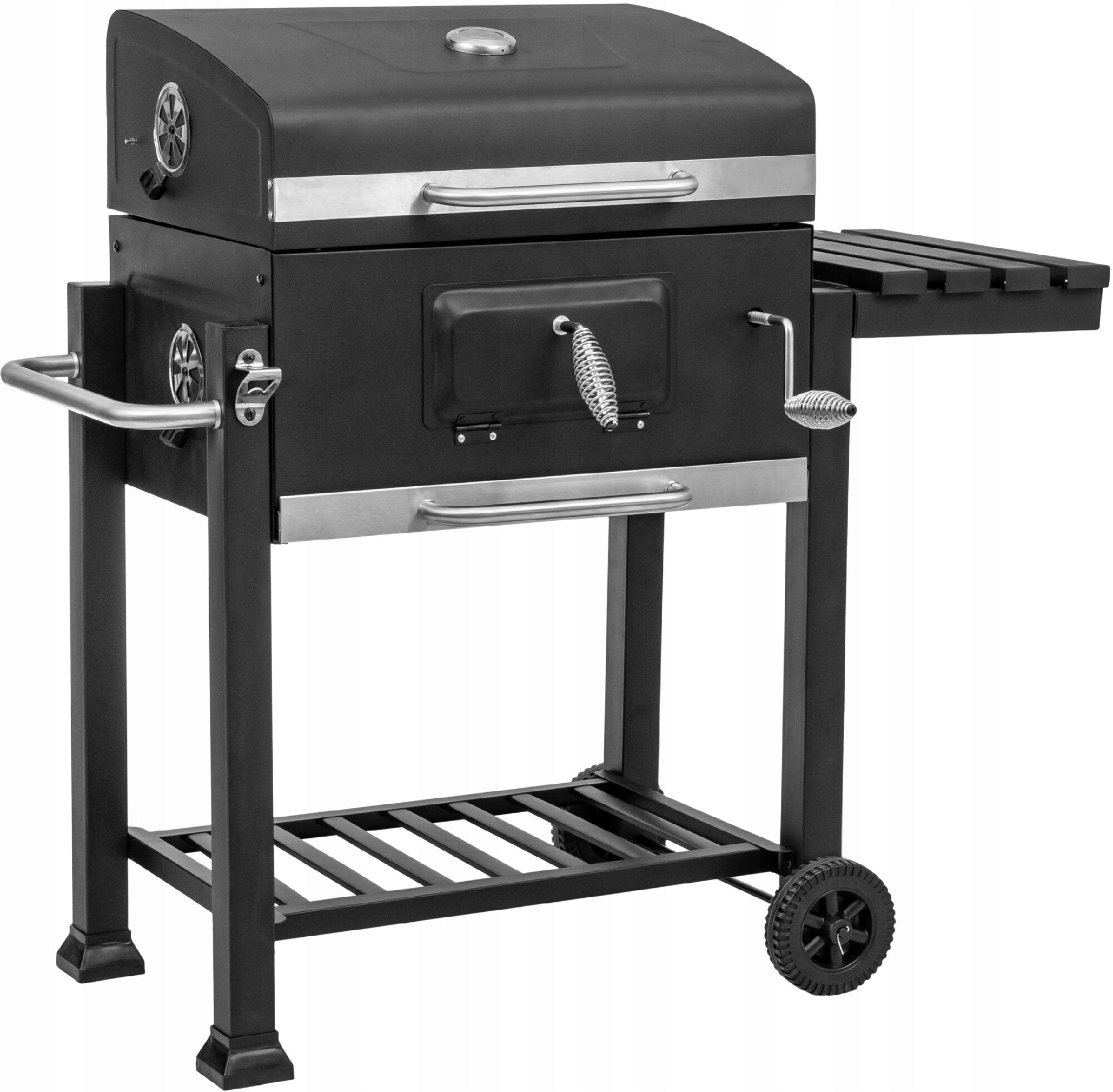 Solid charcoal grill with adjustable cast iron grate Mirpol 61 x 45.5 cm Manufacturer Mirpol