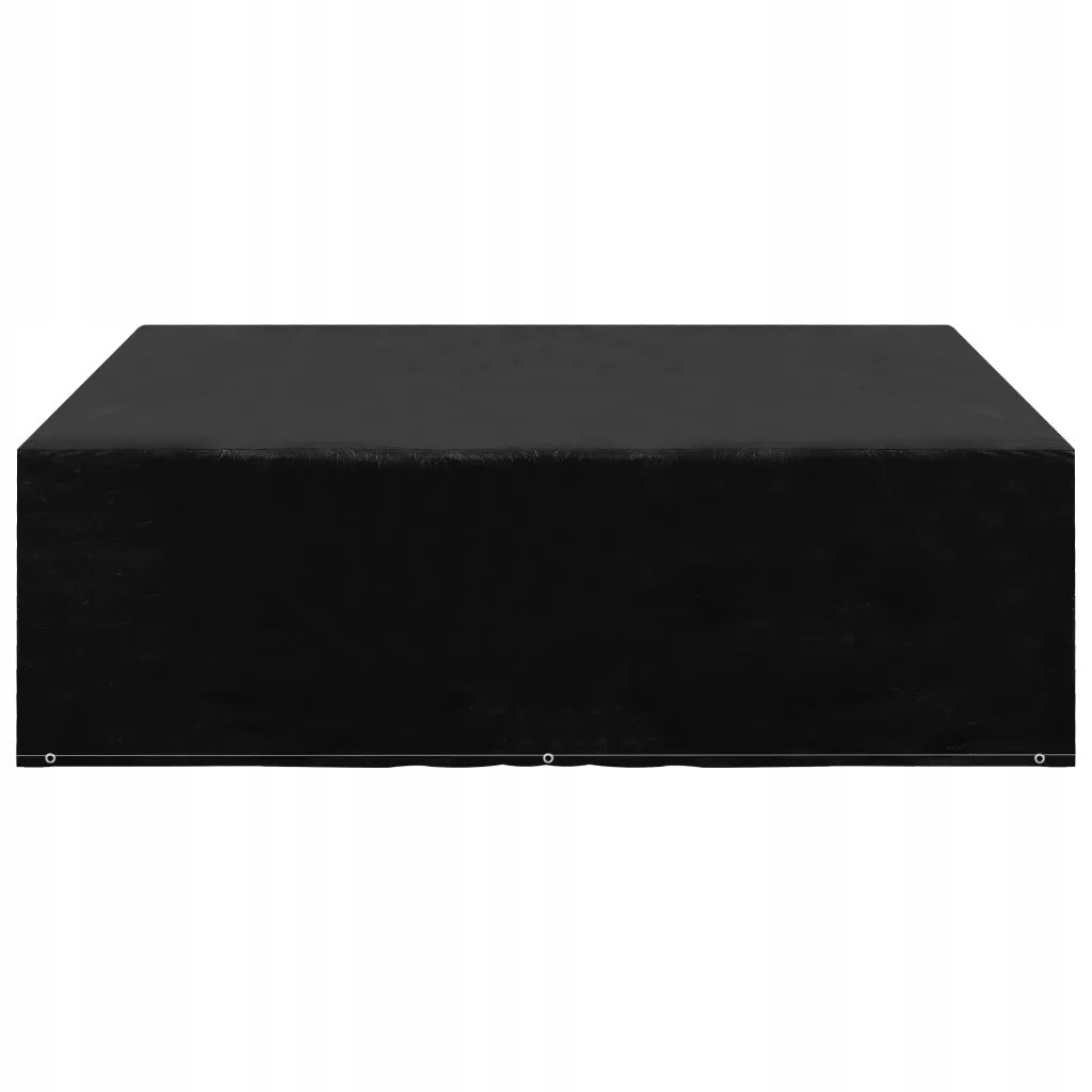 Solid cover for garden furniture 200x200x70cm, black Manufacturer no brand