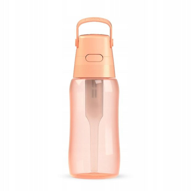 Solid filter bottle with water filter Dafi 0,5 L peach fuzz peach