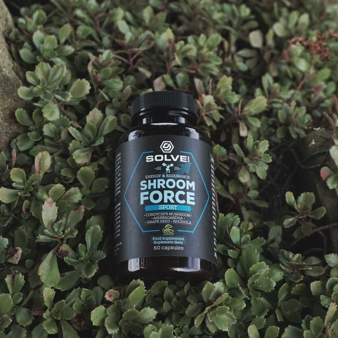 Solve Labs - SHROOM FORCE - SPORT - 60 capsules Expiration date at least 3 months from the date of purchase