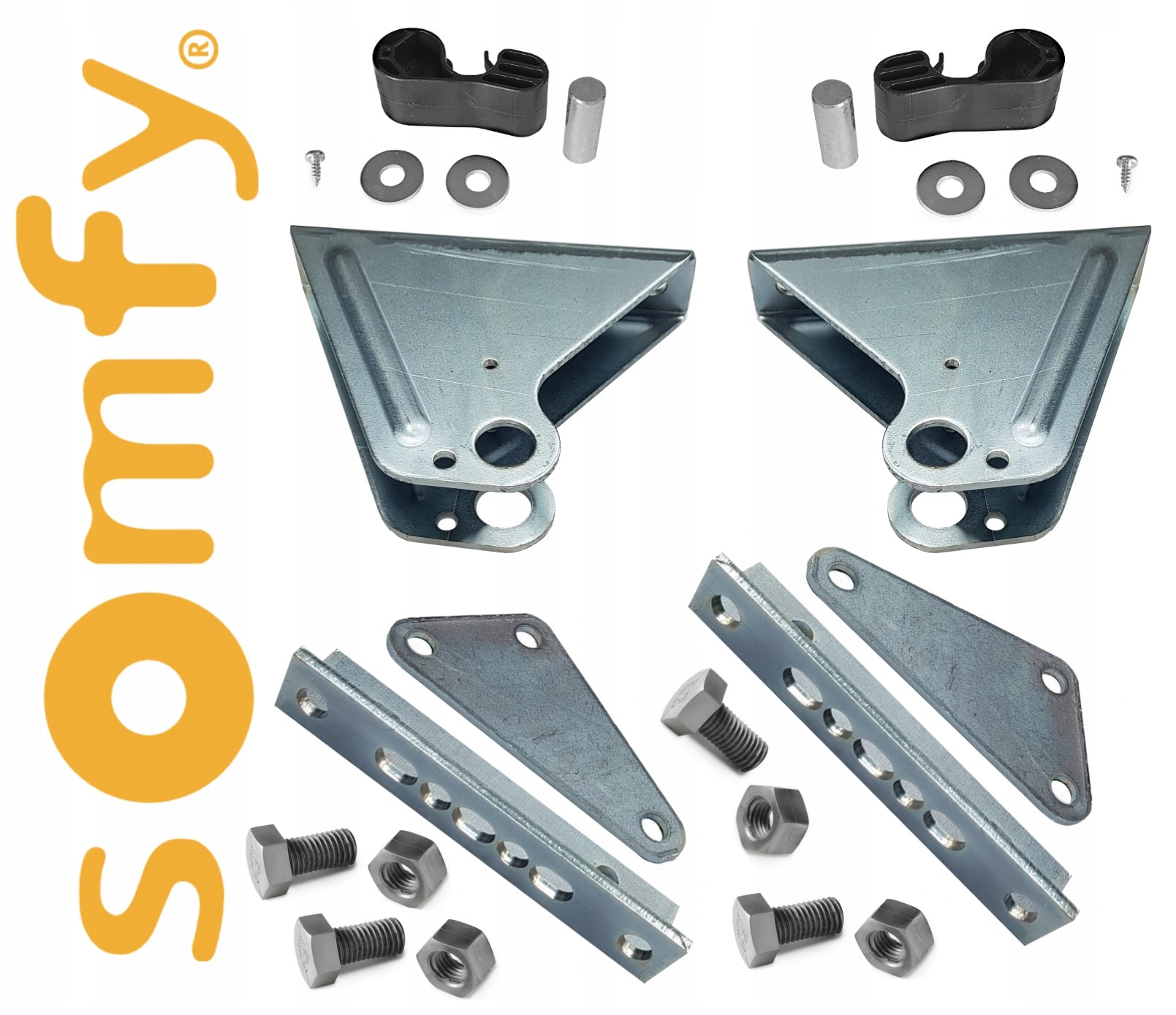 Somfy SGS 201 double-leaf gate drive + Pilot Drive type for swing gates