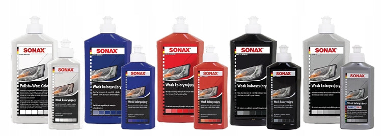 Sonax coloring wax red op. 250 ml