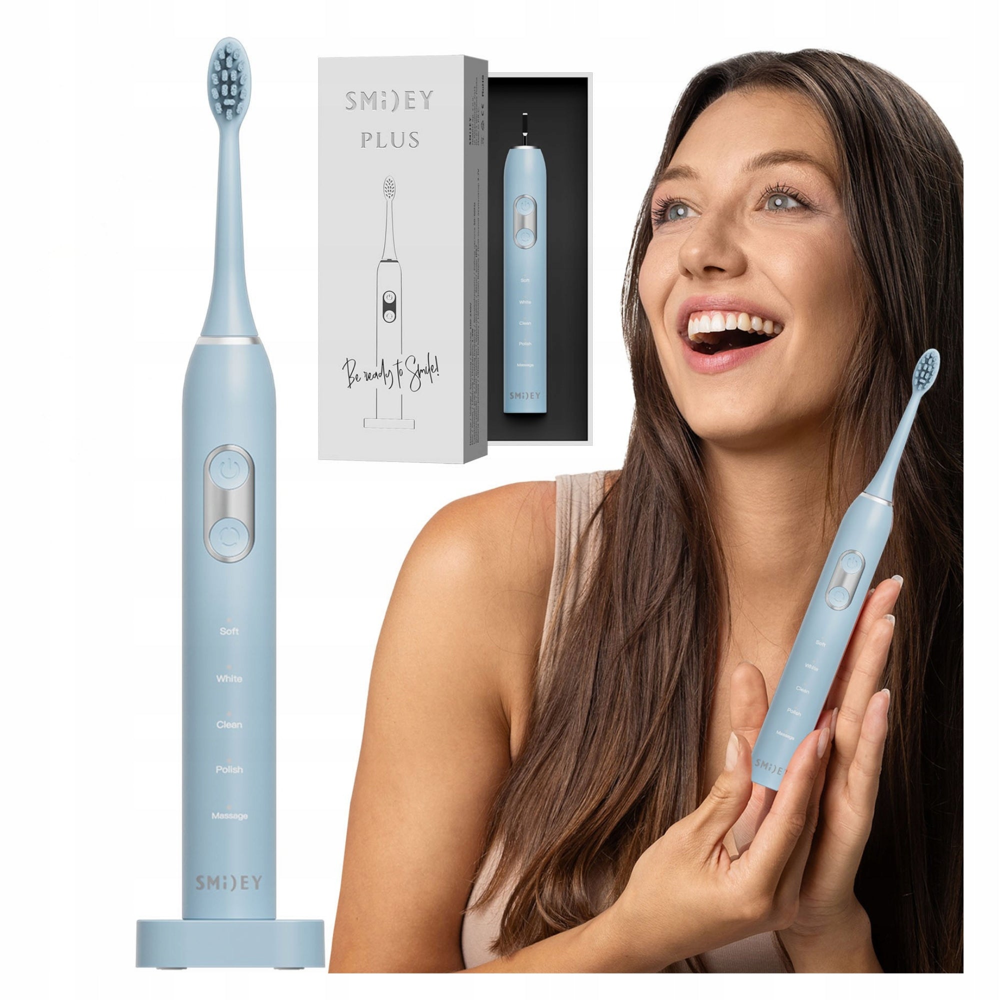 Sonic Electric Toothbrush 5 Modes Powerful Battery Induction