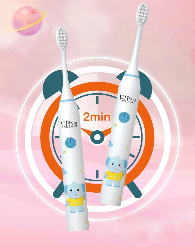 Sonic Electric Toothbrush for Children ELEPHANT Batteries included no
