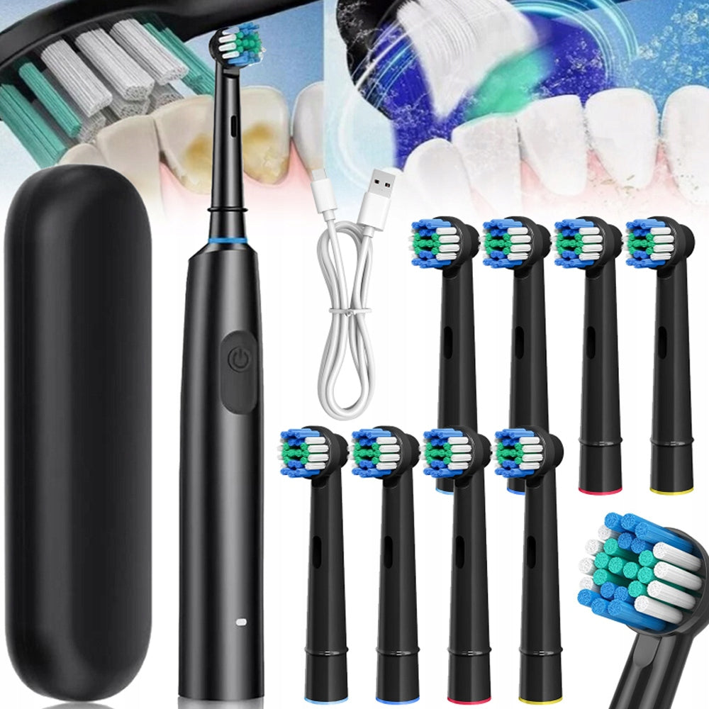 Sonic Toothbrush 5 Modes 8 Interchangeable Tooth Heads