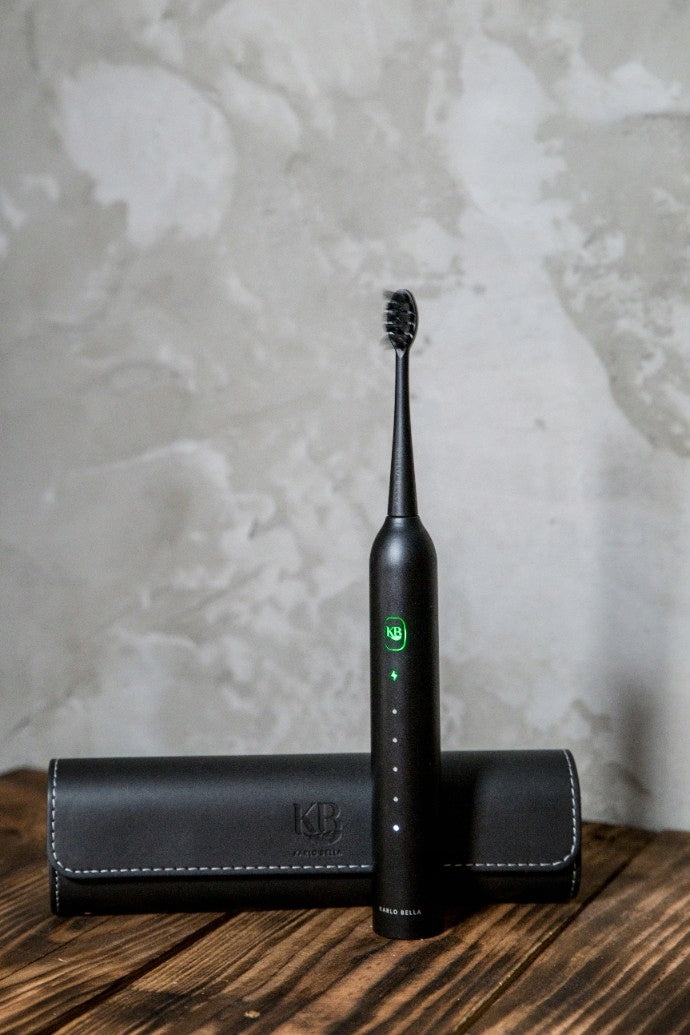 Sonic Toothbrush Black 3 Tips 5 Modes Karlo Bella Brand no brand