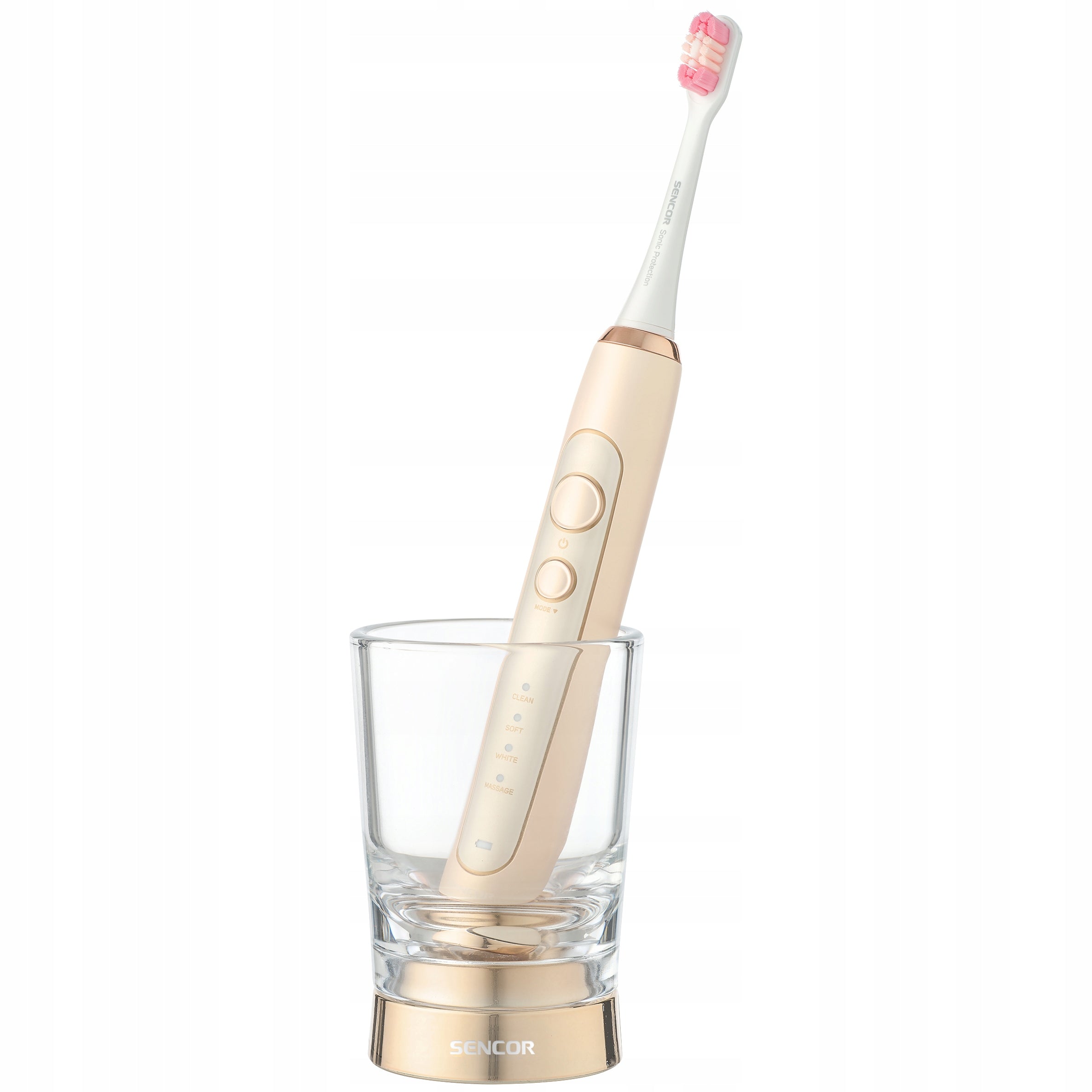 Sonic Toothbrush Sencor 40000/ 4-programs low power consumption Manufacturer code SOC4211GD