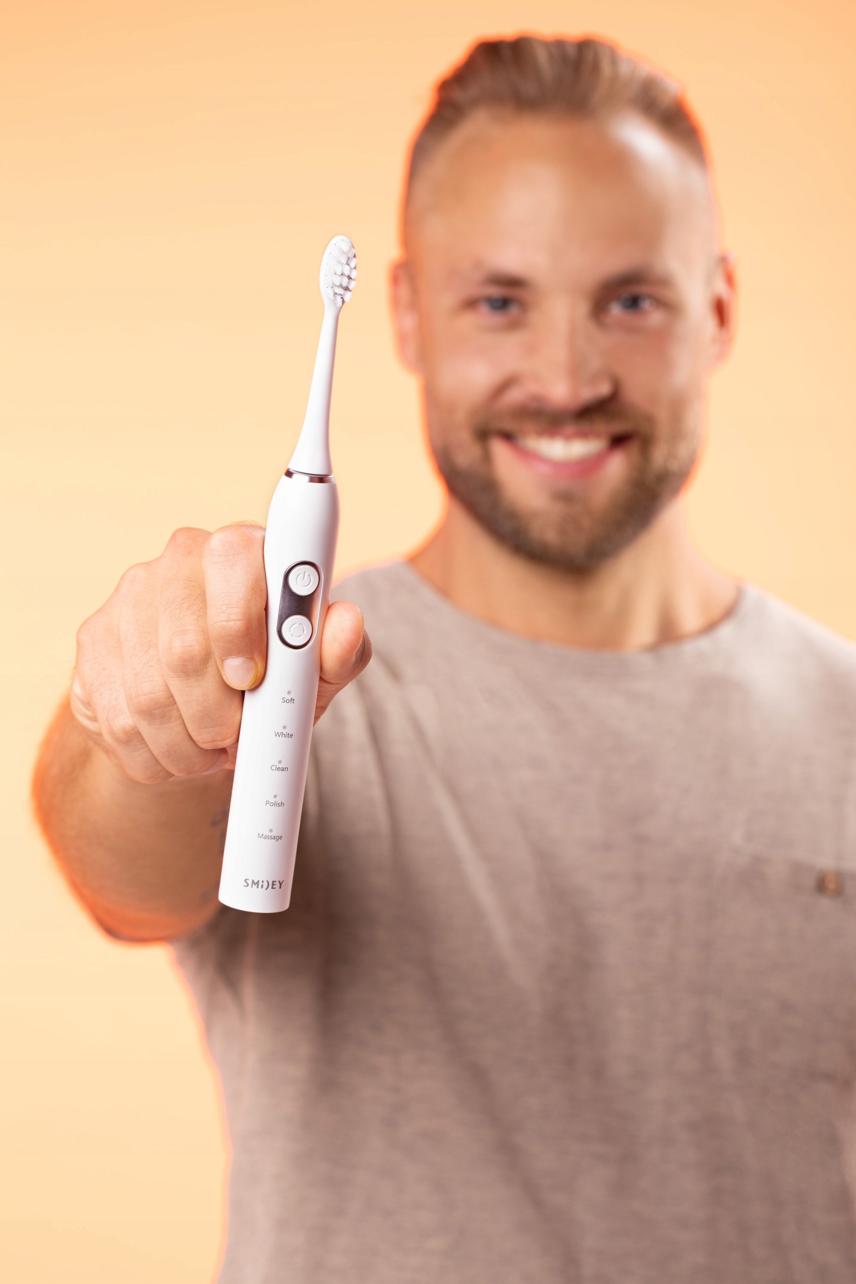 Sonic Toothbrush Smiley Plus Induction 5 Modes Strong Battery Manufacturer code Plus Sonicare