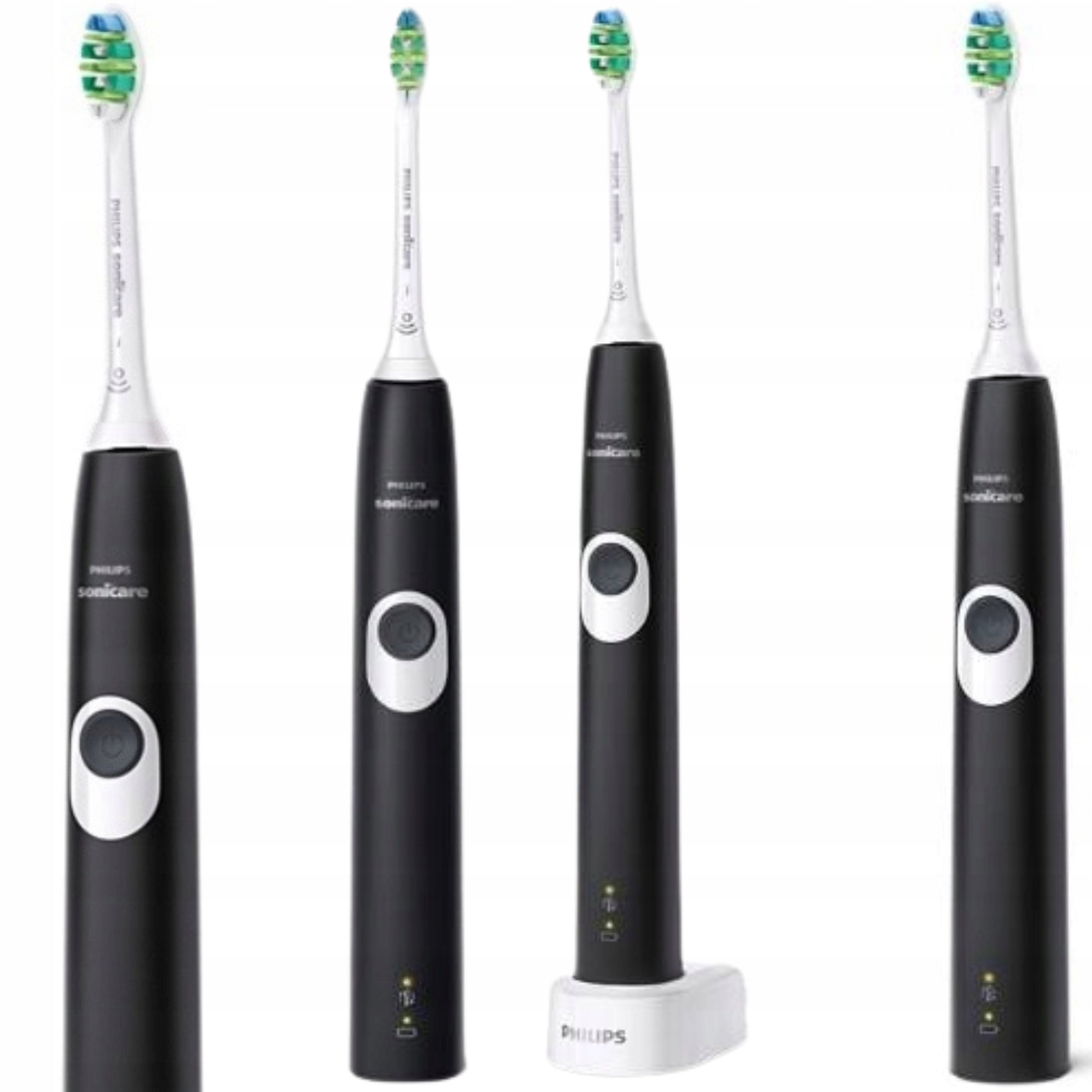 Sonic Toothbrush Technology 62000 Movements Timer Pressure Philips Black