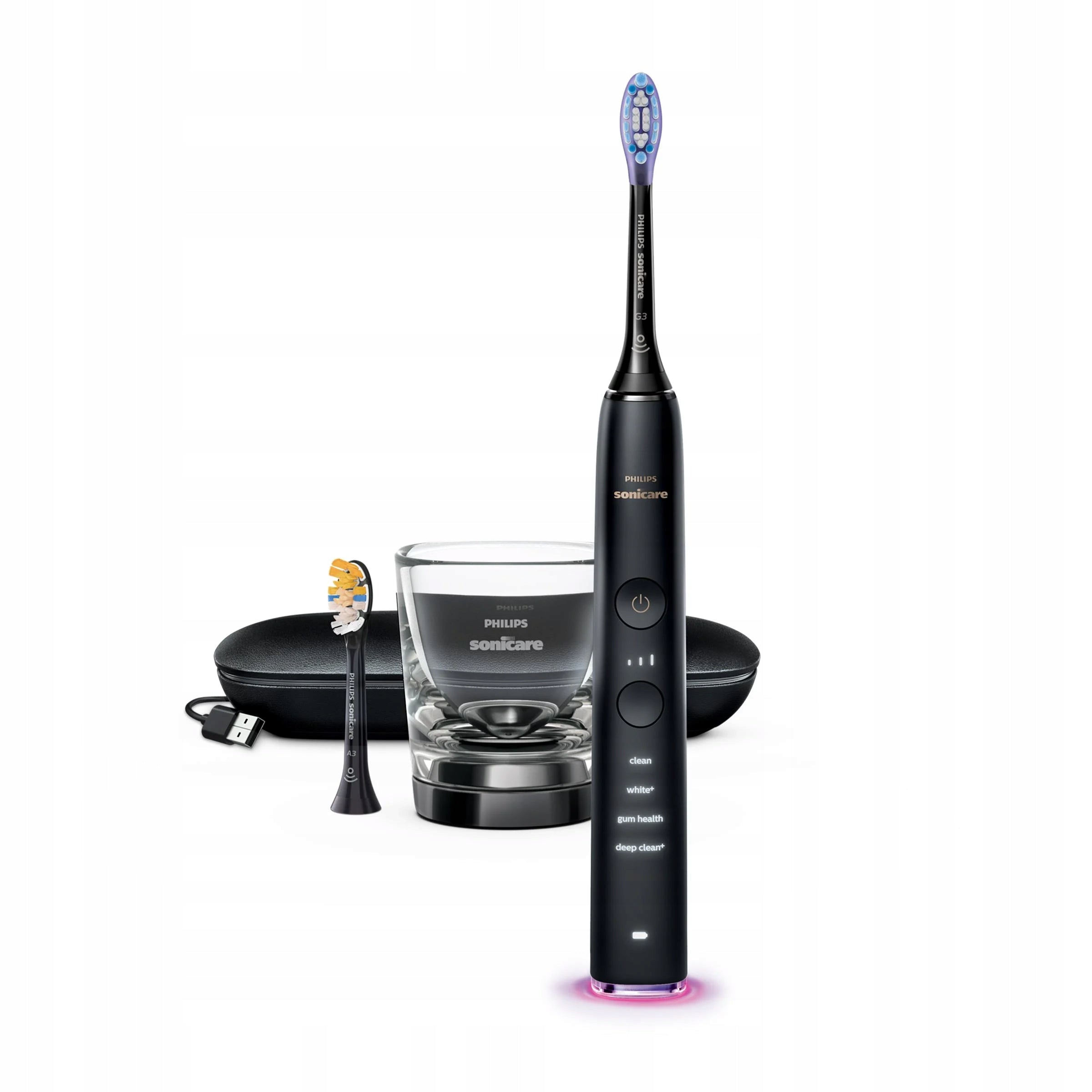 Sonic electric toothbrush PHILIPS SONICARE HX9917/89 DiamondClean with Cz App