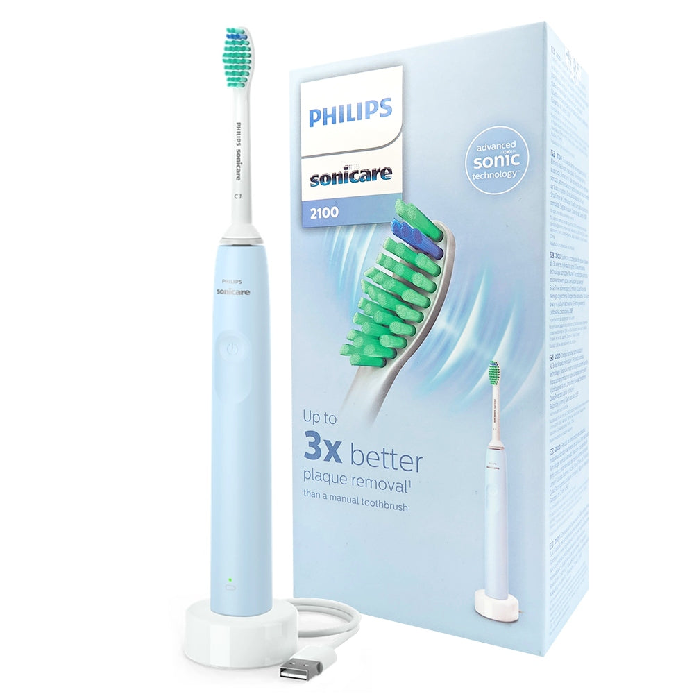 Sonic electric toothbrush Philips 2100 battery 31000 rpm with 1 tip Brand Philips