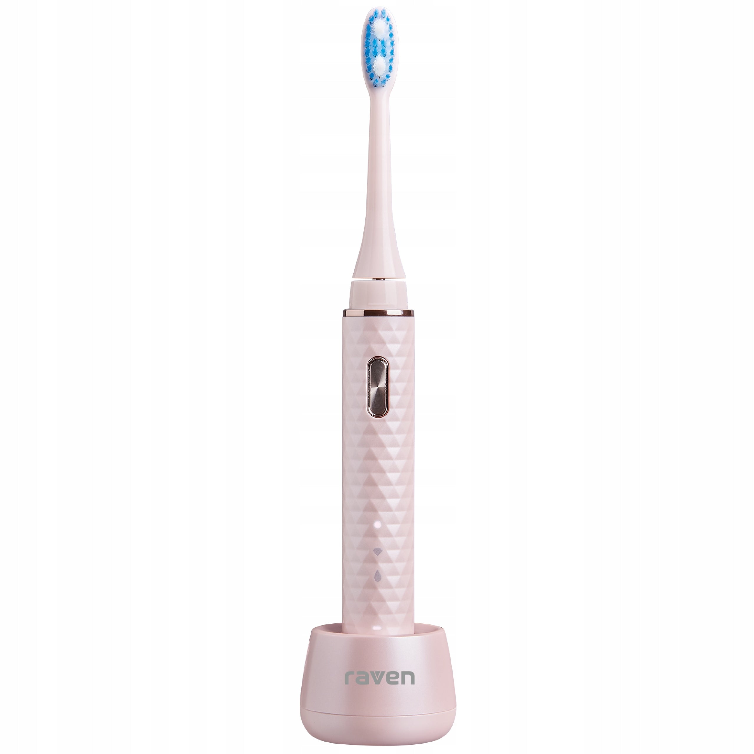 Sonic electric toothbrush Raven ESOS006P 2 tips 3 modes IPX7 Pink + Case Manufacturer code ESOS006P