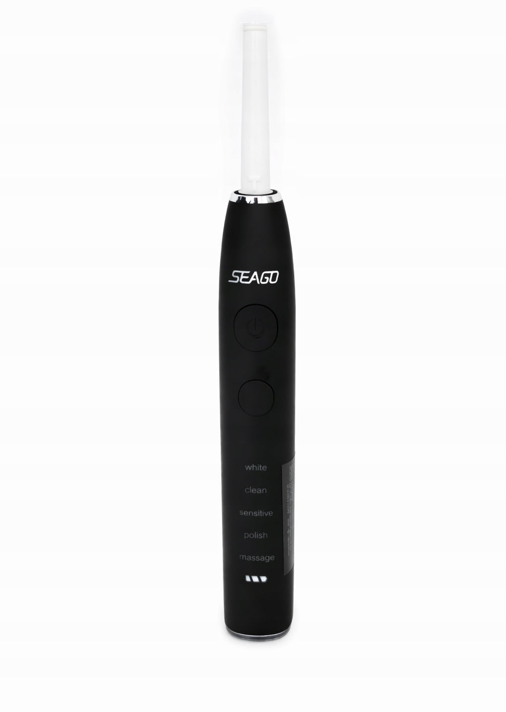 Sonic electric toothbrush SEAGO SG-575 black for adults