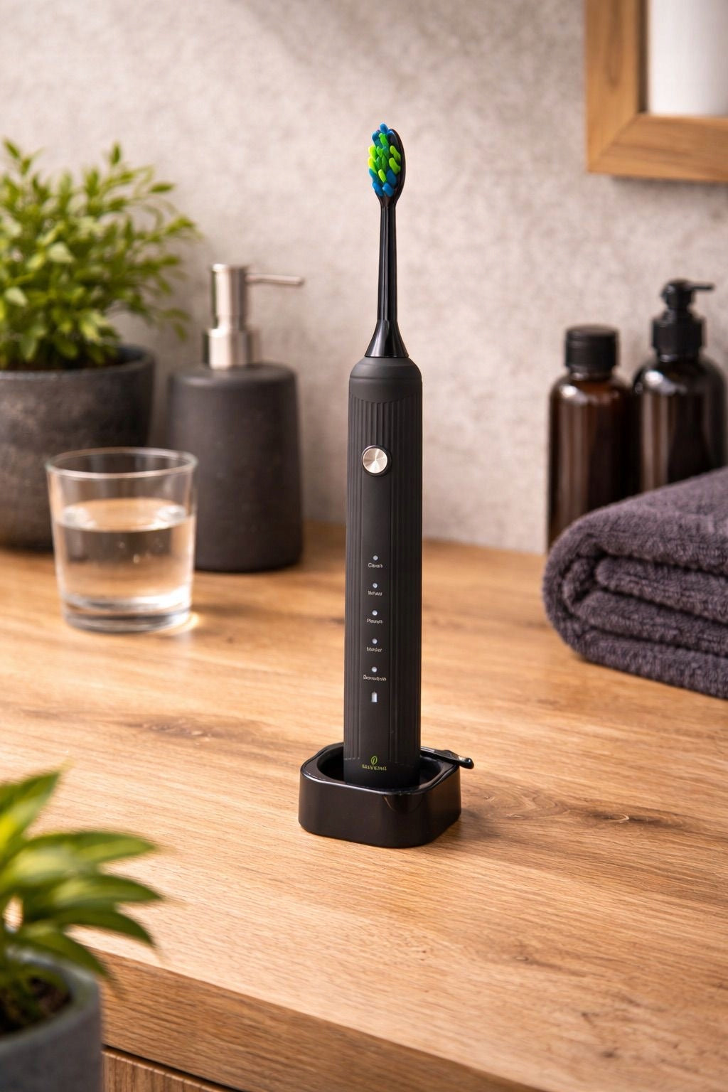 Sonic electric toothbrush Selvione EA228 5 modes IPX7 Induction Black 4 Heads Manufacturer code EA228BL