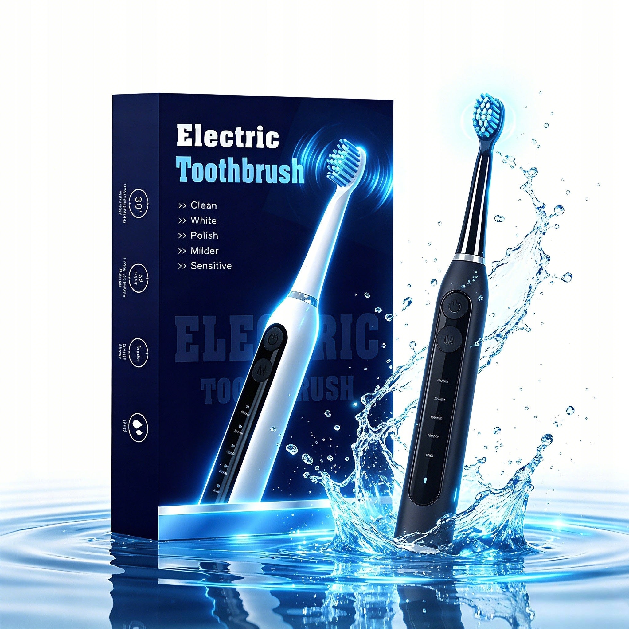 Sonic electric toothbrush tips INDUCTION 19990 r/min 5 MODES