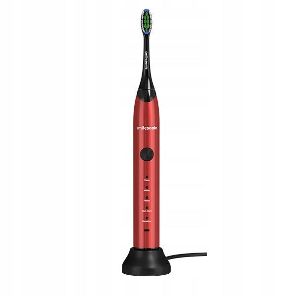 Sonic toothbrush 5 modes SMILESONIC EX Red Packaging status original