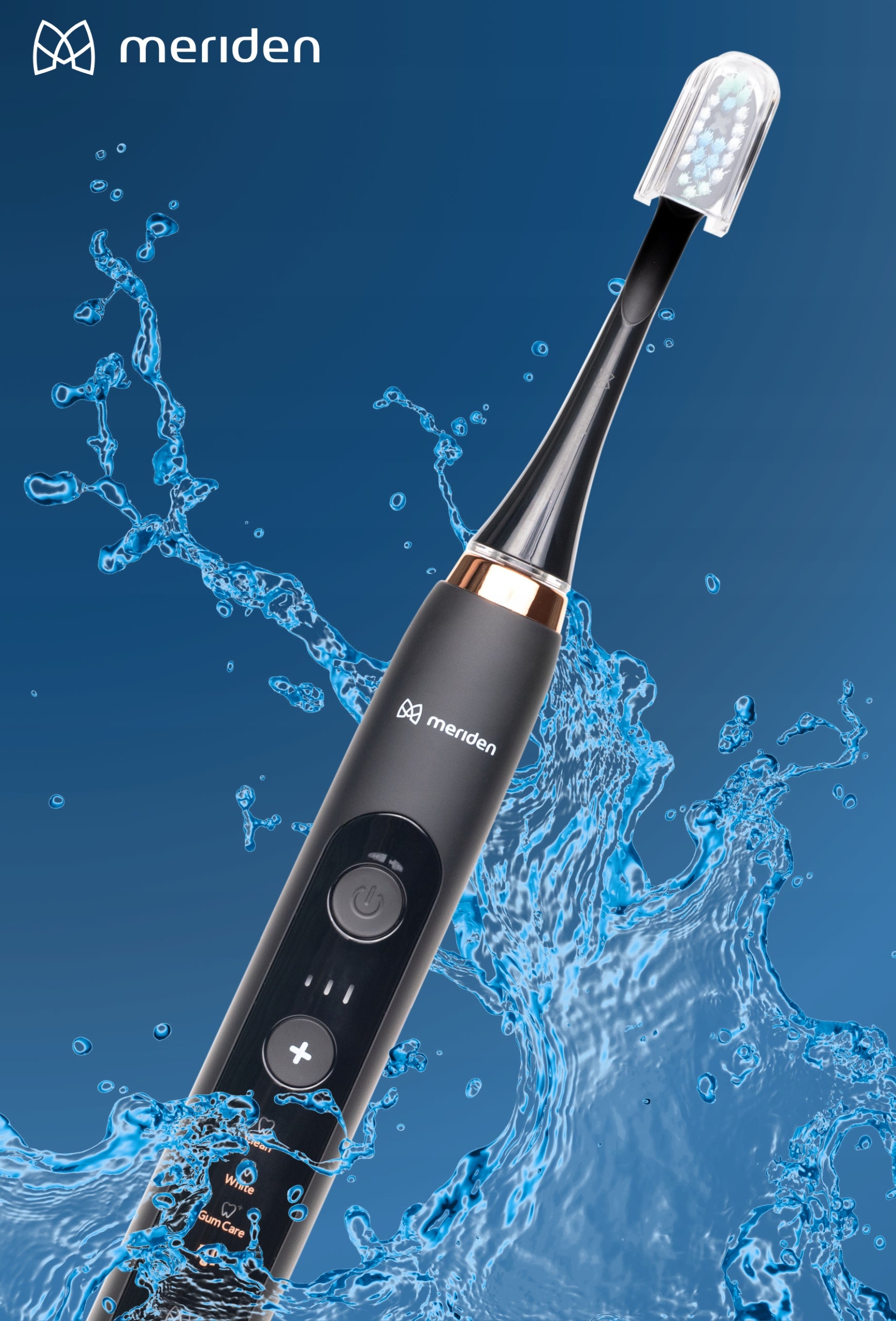 Sonic toothbrush Meriden SONIC+ PROFESSIONAL Black 84000 EAN (GTIN) 5907222354018