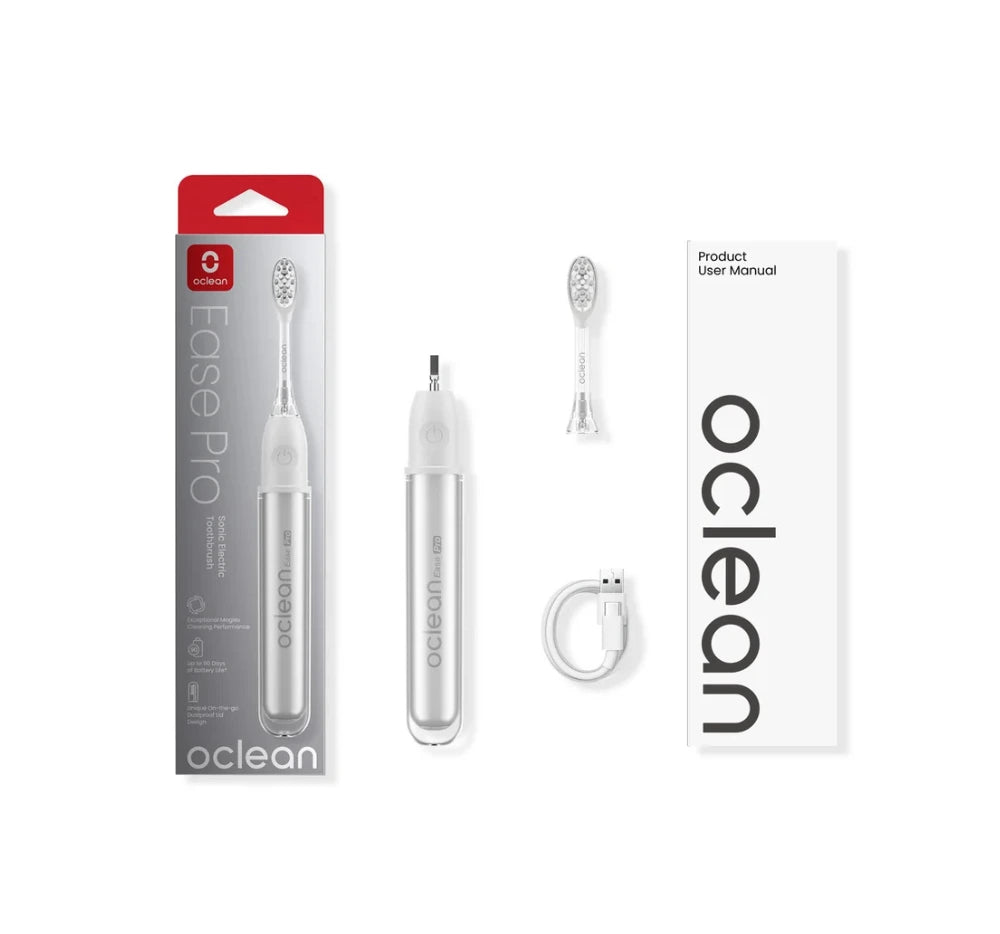 Sonic toothbrush OCLEAN Ease Pro 72 000 r/min. Silver Manufacturer code C01000788