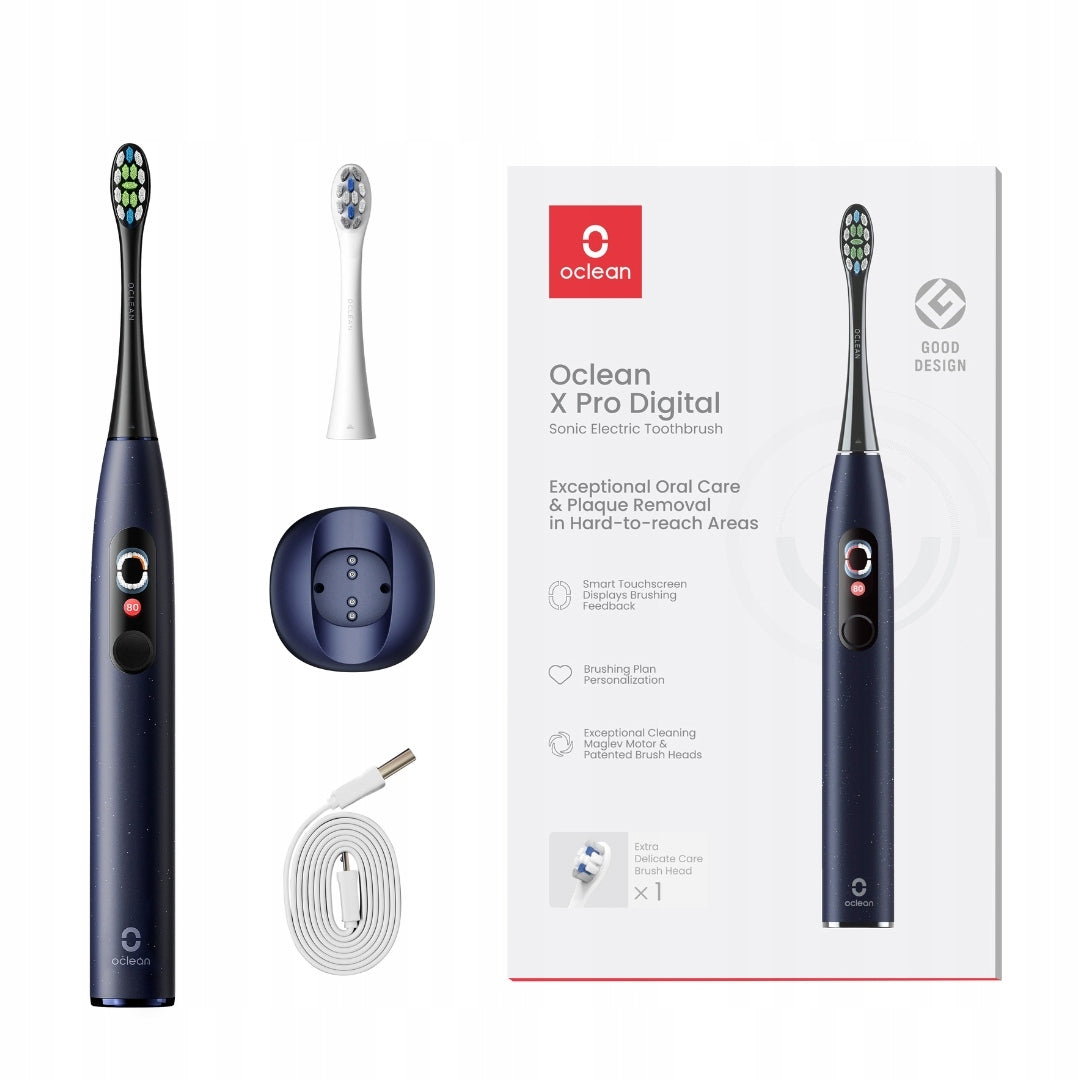 Sonic toothbrush Oclean X Pro Digital dark blue Brand Oclean