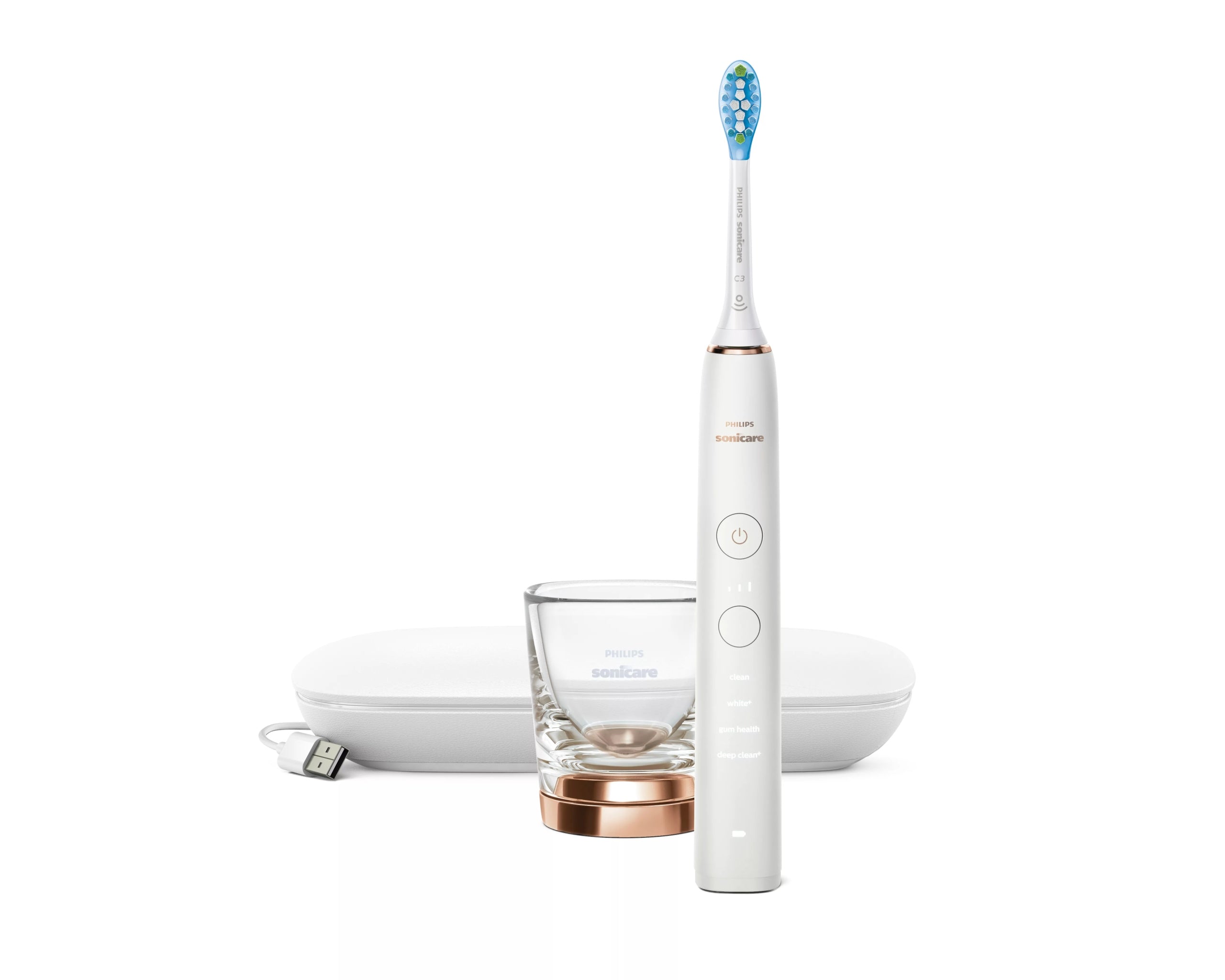 Sonic toothbrush Philips Sonicare Diamond Clean 9000 rose gold