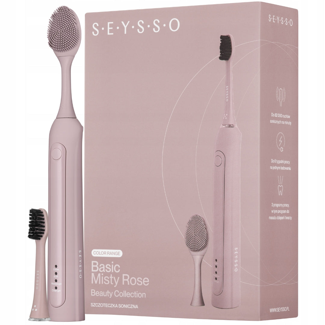 Sonic toothbrush SEYSSO BASIC Misty Rose Beauty Collection