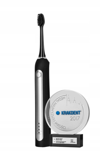 Sonic toothbrush SEYSSO EDGE PROFESSIONAL set of 2 Manufacturer code SC.ST.010.BLK.1