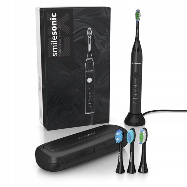 Sonic toothbrush SMILESONIC EX Black 5 modes - 1 pc.