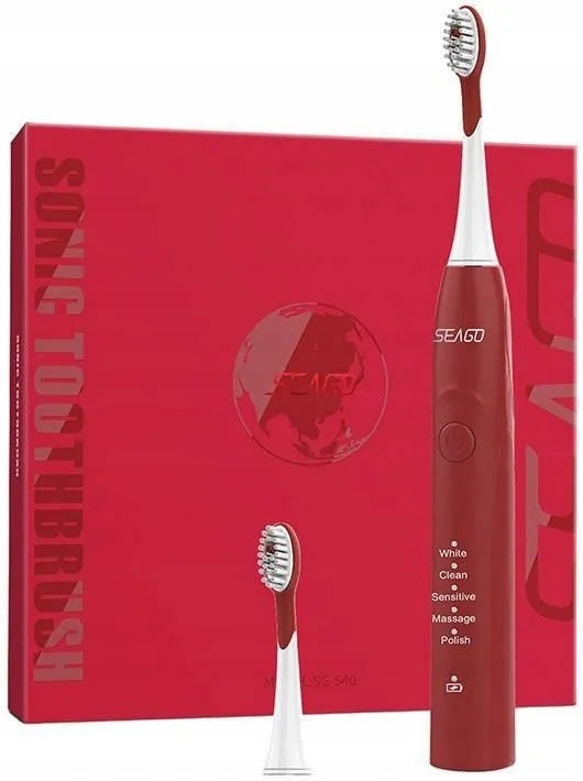 Sonic toothbrush Seago SG-540 42000 VPM Red 2K