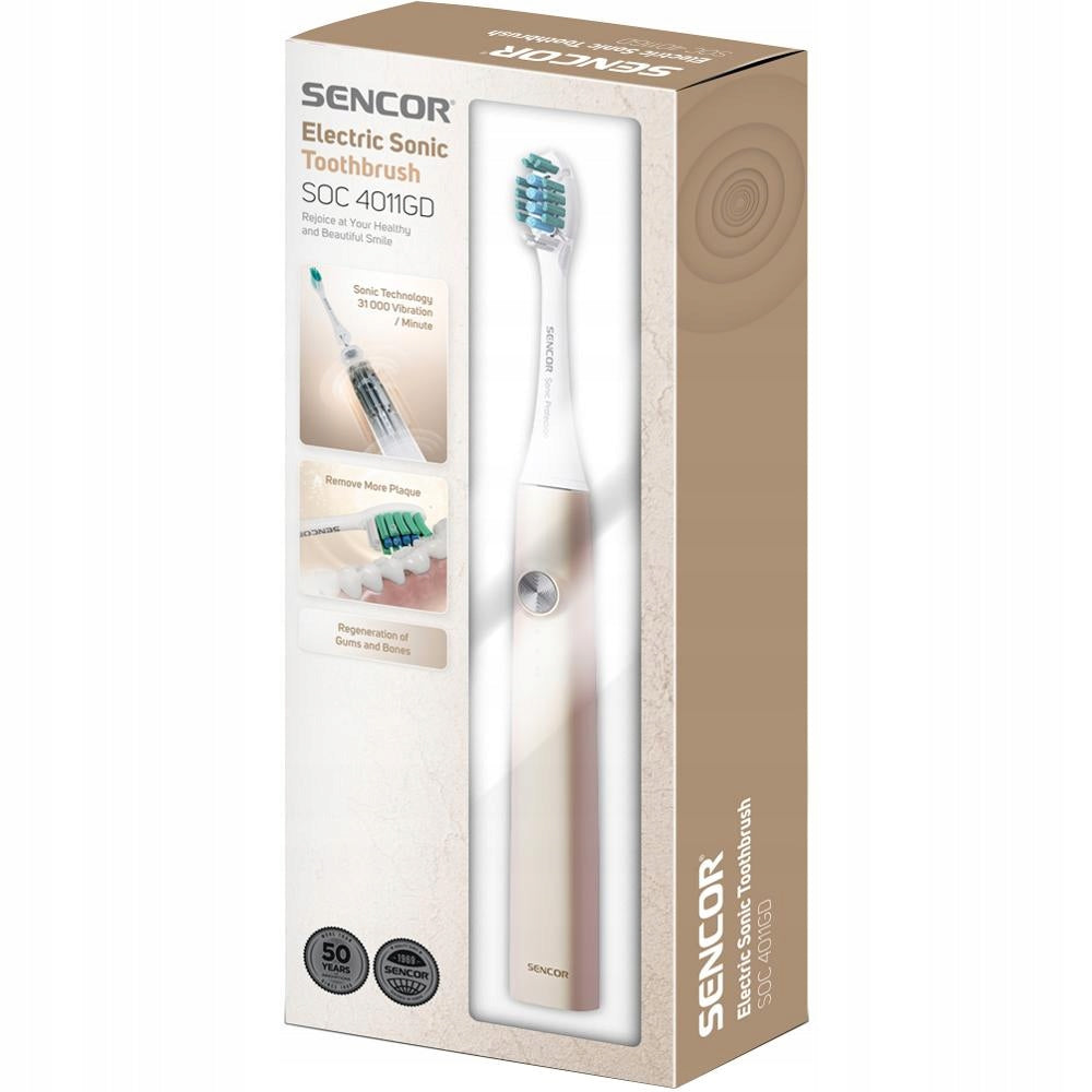 Sonic toothbrush Sencor SOC 4011 31 thousand rpm up to 14 days USB-C Brand no brand