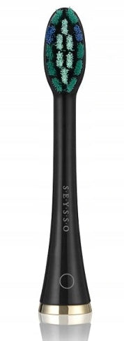 Sonic toothbrush tips SEYSSO GOLD Whitening Black 2 pcs Brand SEYSSO
