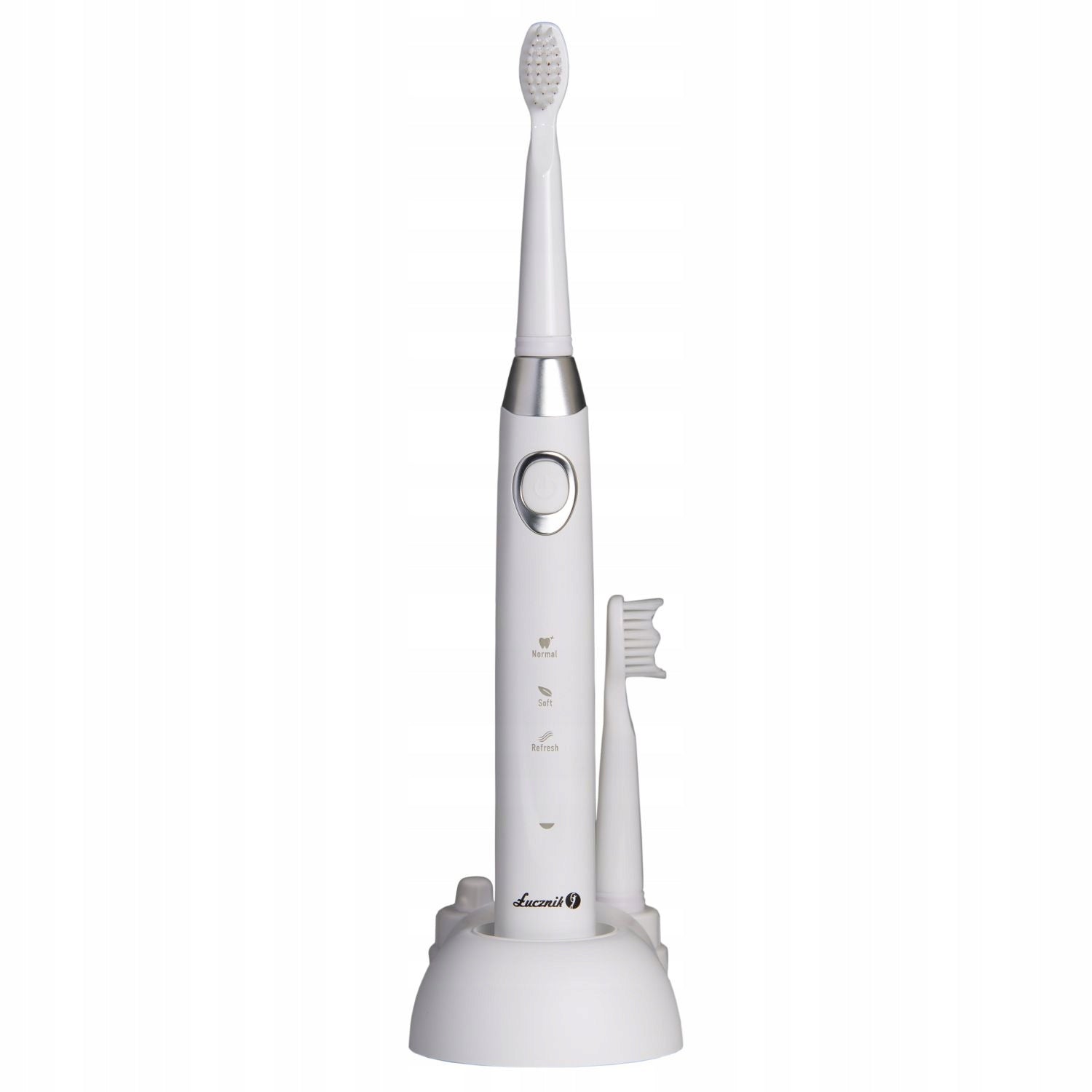 Sonic toothbrush Łucznik electric 3 modes 2 tips SET Manufacturer code 07.081