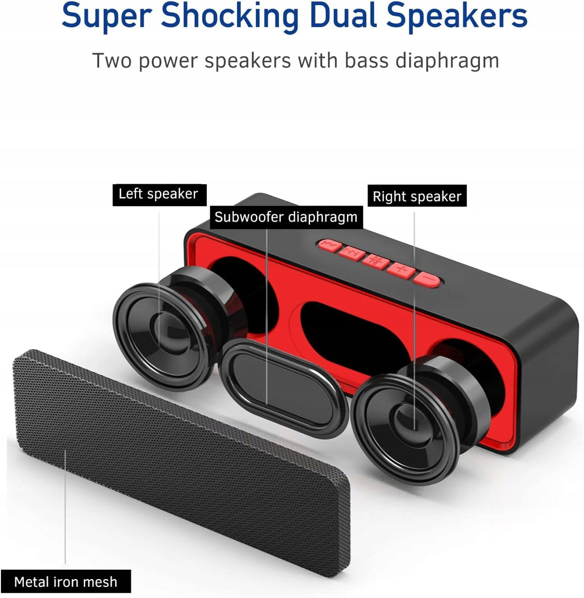 Sonkir SD FM Portable Bluetooth Speaker Manufacturer code SP-03