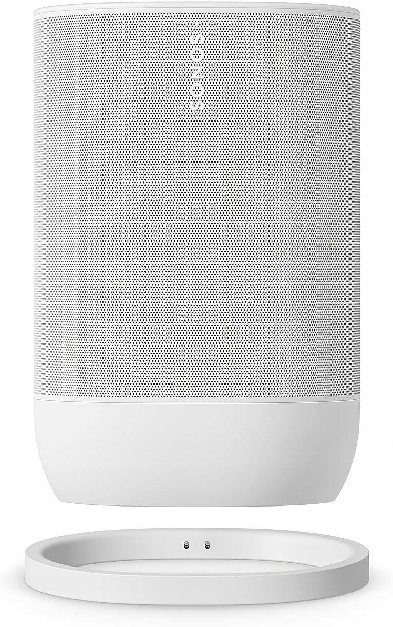 Sonos Move 2 Portable Bluetooth Wi-Fi Speaker Alexa Waterproof White Brand Sonos