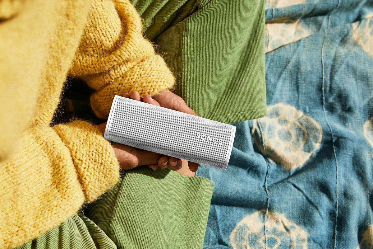 Sonos Roam 2 x2 Bluetooth Speakers White Portable with Wi-Fi Apple AirPlay Packaging status original