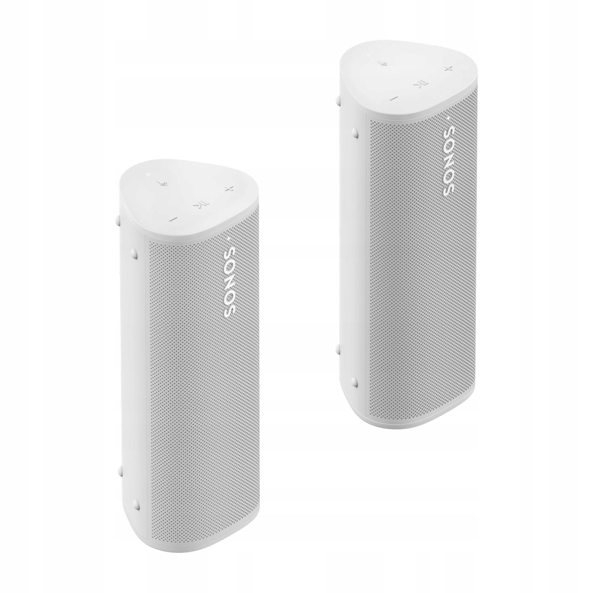Sonos Roam 2 x2 Bluetooth Speakers White Portable with Wi-Fi Apple AirPlay