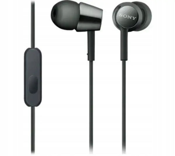 Sony MDR-EX155APB In-Ear Headphones Microphone Black