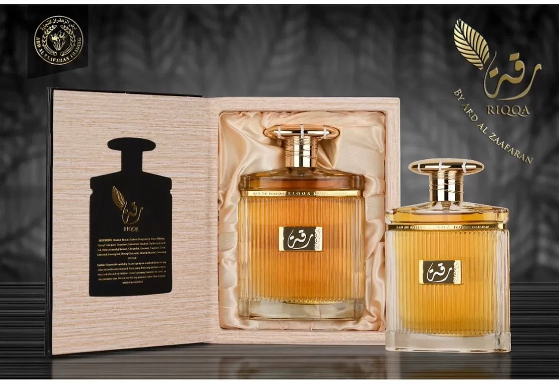 Sophisticated Arabic perfume with vanilla and cinnamon Ard Al Zaafaran Riqqa Packaging status original