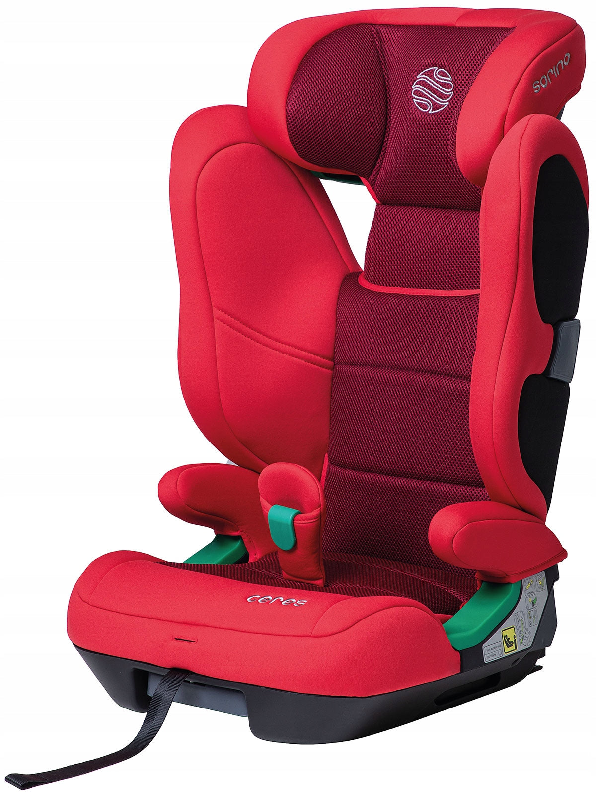 Sorino Ceres - car seat 100-150 cm | Red