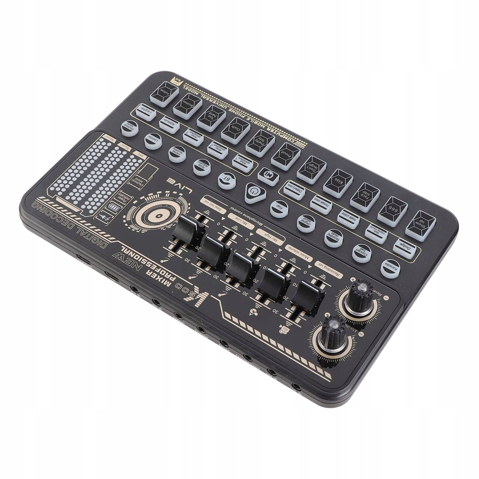 Sound card for live streaming on your computer and phones