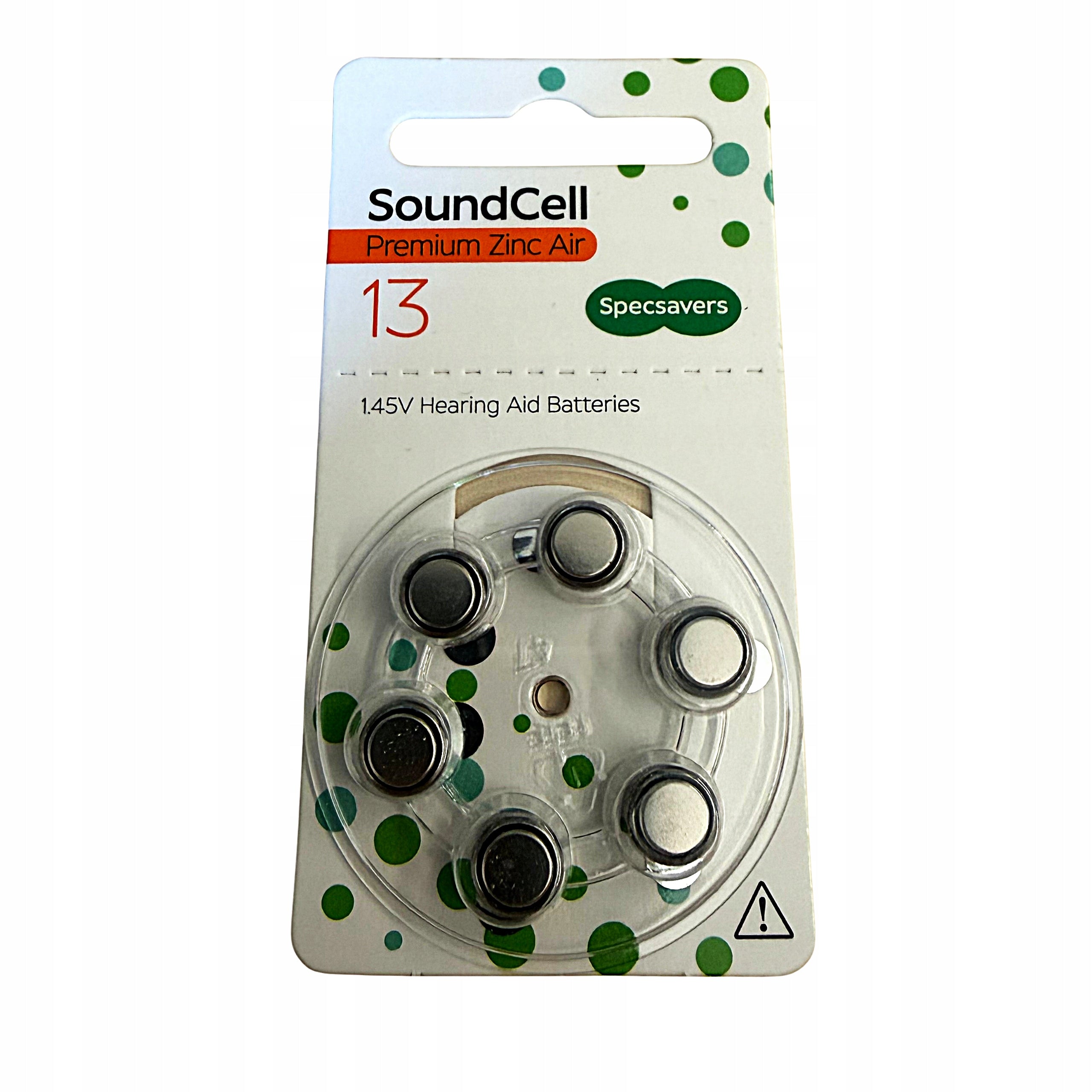 SoundCELL Hearing Aid Batteries 6pcs 1,45V 13 ENERGIZER