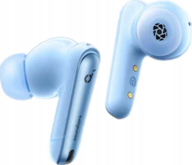 SoundCore Liberty 4 NC Wireless Headphones Light Blue Packaging status original