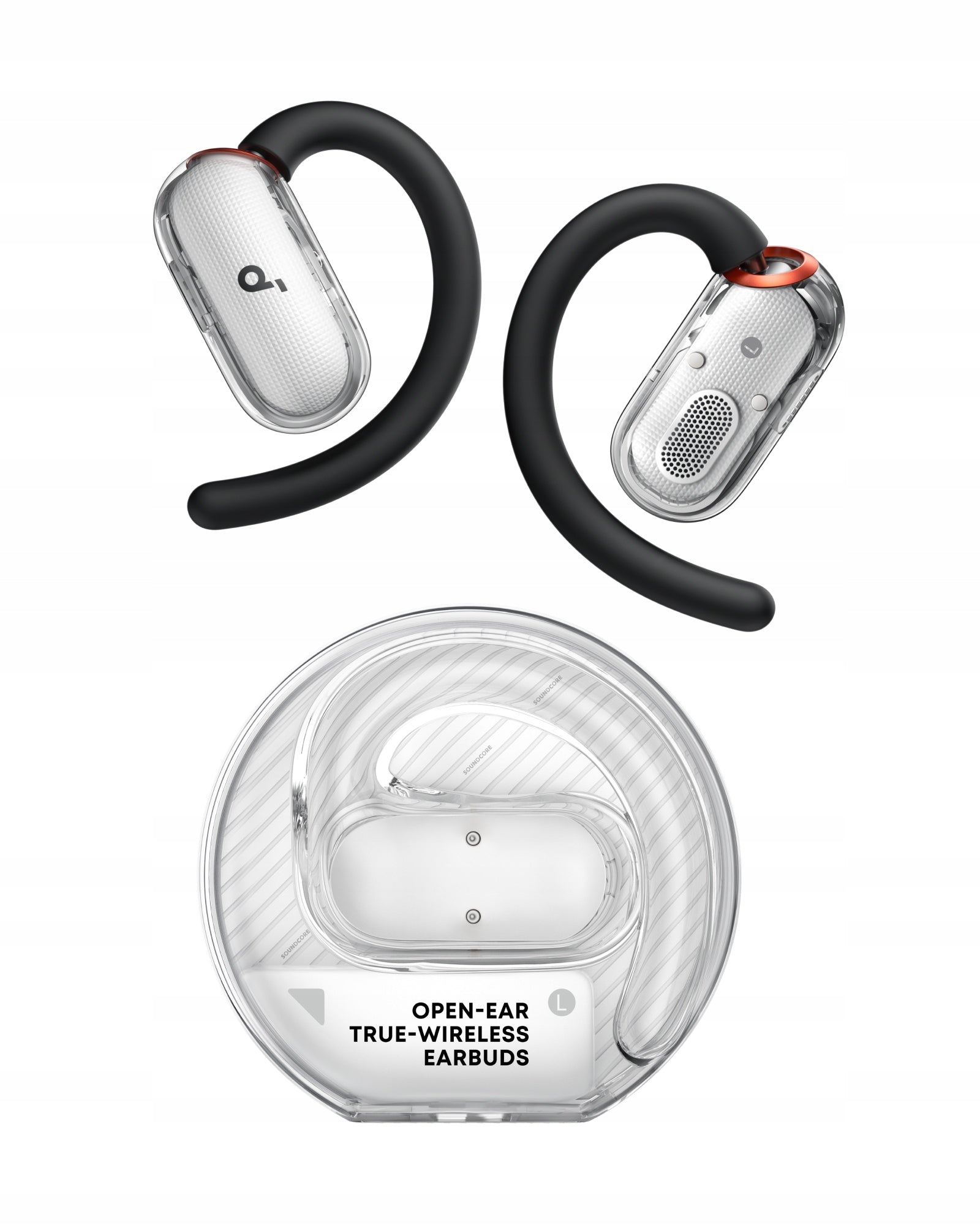 Soundcore Open-ear headphones V40i bogatszy bas IP55 21H odtwarzania BT 5.4