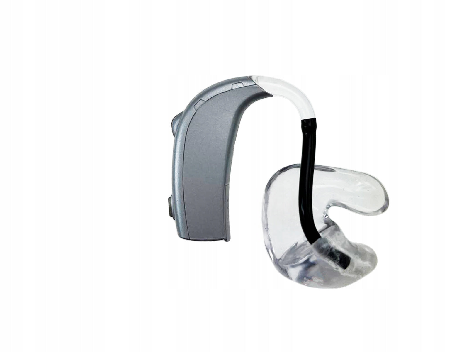Soundproof tube hose for earbud 10 cm - black
