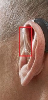 Soundproofing, hose for hearing aid 20 cm Medical device no