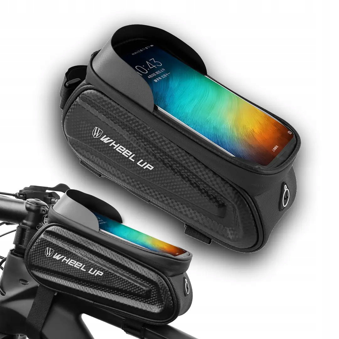 Spacious Bicycle Pouch for Frame Bag Wheel UP Phone Holder Bag