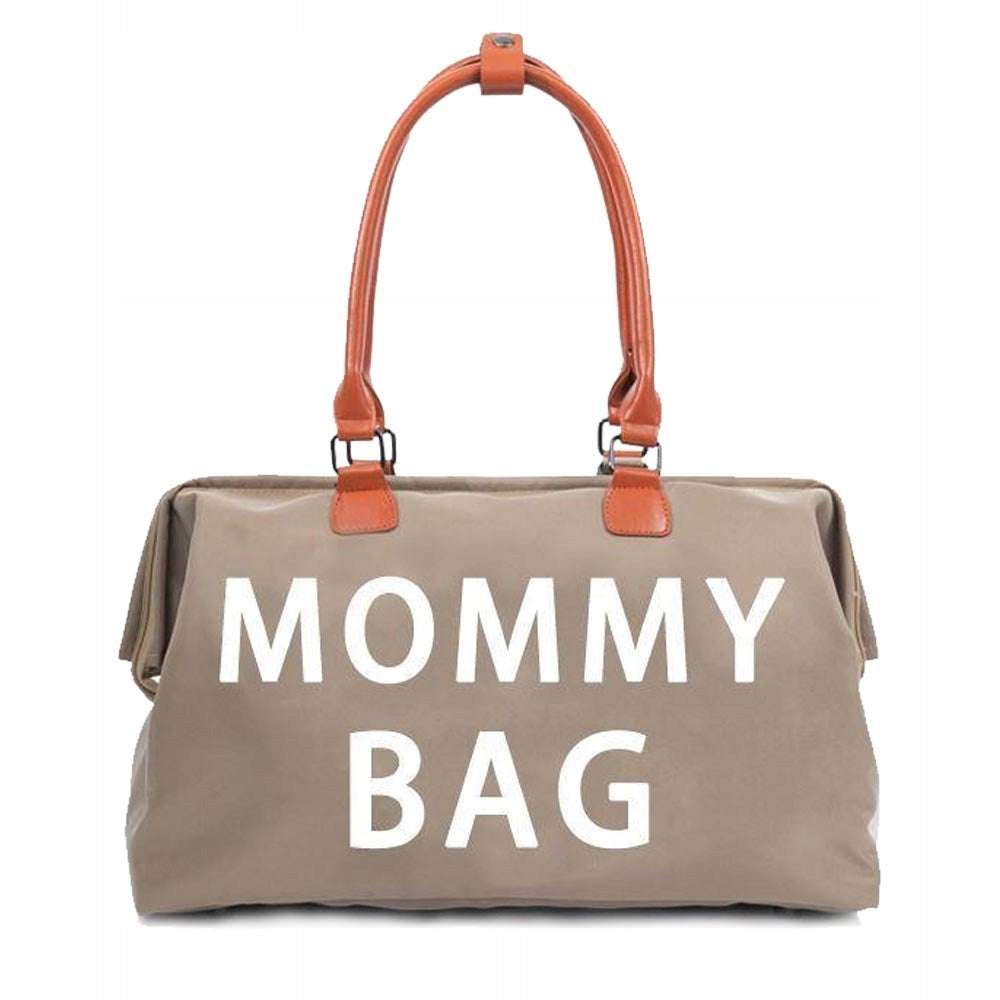 Spacious Changing Bag for Moms - Stylish Mommy Bag Brown