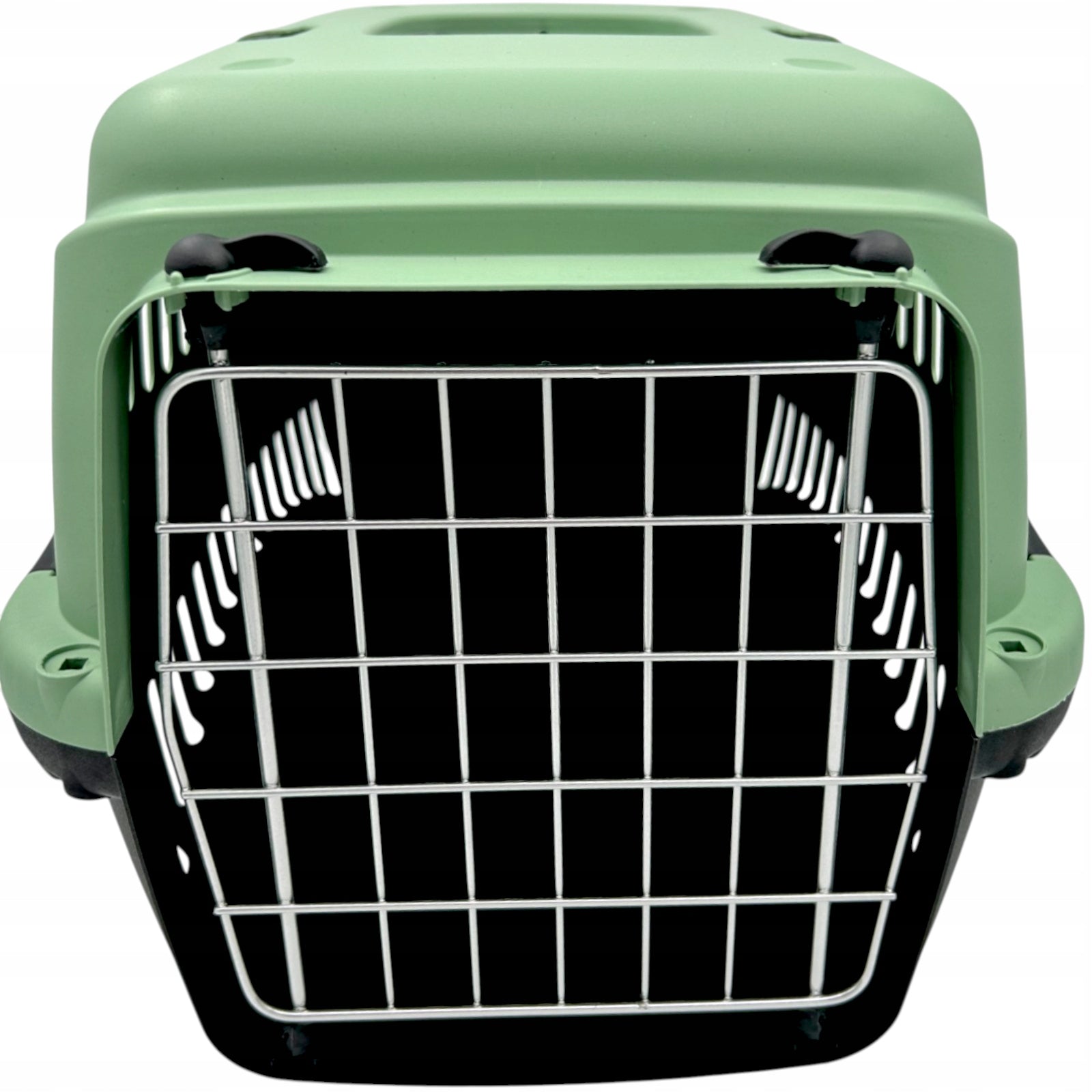 Spacious Metal Transporter Gypsum L for Cat Dog 58x38x38 cm Lightweight Strong Product height 38 cm