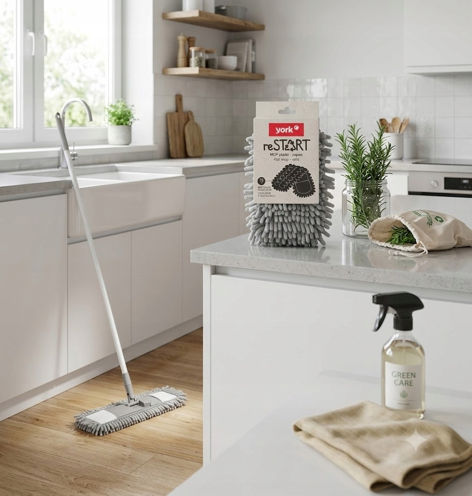 Spare cartridge for flat mop YORK reSTART for cleaning floors Brand York